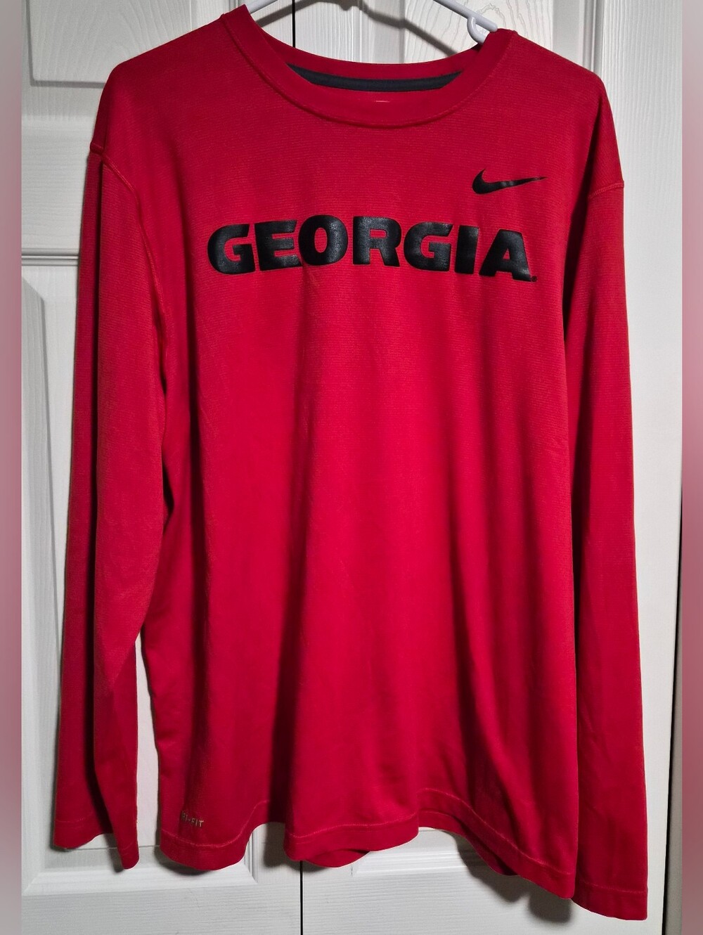 Men's Nike Dri-fit Georgia Bulldogs long-sleeve Shirt Sz. XL